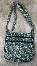 Blue And Green Shoulder Bag By Vera Bradley