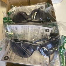 8x okulary ochronne JSP Martcare M9400 Wraplite – szare/dymne – nowe i oryginalne opakowanie – zestaw