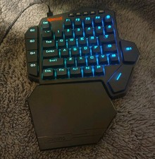 Red Dragon Gaming Keypad Keyboard Tested Works RGB