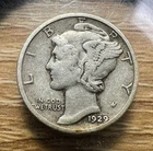 1929-S Mercury Dime - Actual Coin Shown - Free Shipping & Tracking INV#280