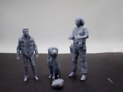 1/25 Back To Future Diorama Pieces 3d Printed