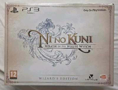 Ni no Kuni Wrath of the White Witch Wizard's Edition PS3 BRANDNEU SEALED Ghibli