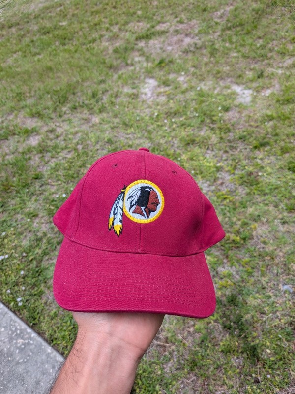 Washington Redskins Hat NWT Vintage 90s Light Up NFL Game Day Logo 7 One Size