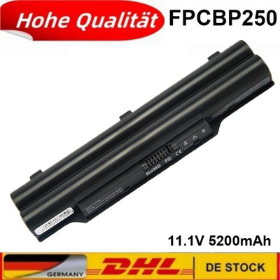 FPCBP250 Akku für Fujitsu LifeBook A530 A531 AH530 AH530/3A AH531 LH52/C PH521