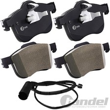 BREMSBELÄGE HINTERACHSE passend für BMW 1er E81 E82 E87 E88 3er E90 E91 E92 E93