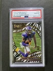 2020 Panini Select JUSTIN JEFFERSON Rookie Zebra Prizm Field Level #361 PSA 10