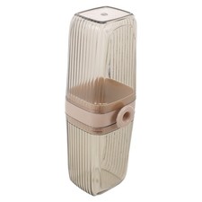 Toothbrush Travel Case, 2 in 1 Toothbrush Holder and Rinse Cup