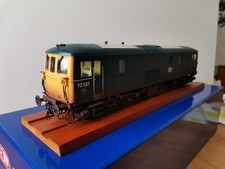 Heljan O gauge 7302 British Rail Blue Class 73/1  73137 FYE Weathered