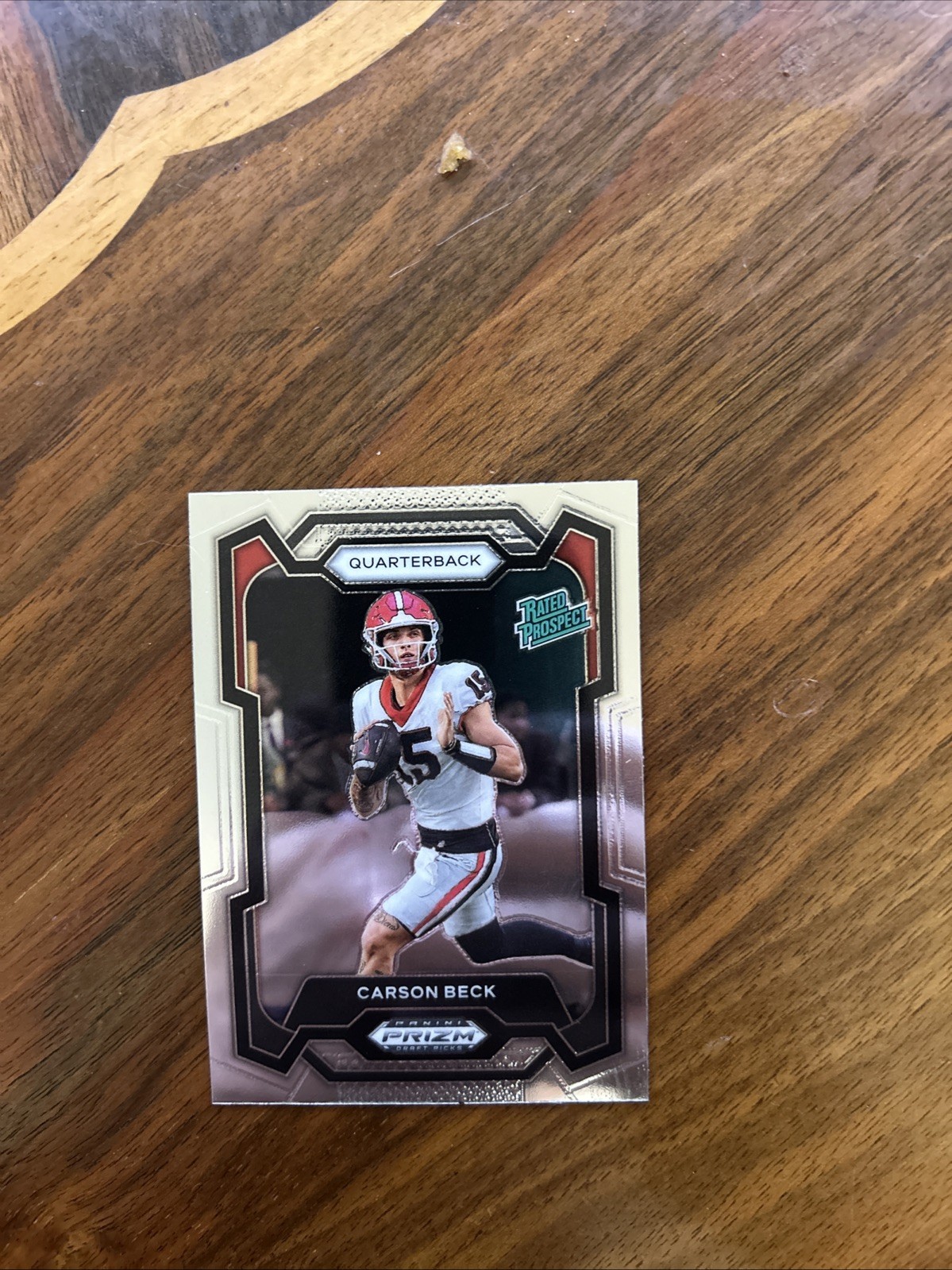 2024 Panini Prizm Draft Picks - Rated Prospect Carson Beck #130 Silver Prizm