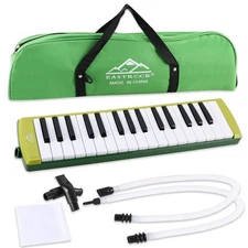 EASTROCK 32 Key Melodica Instrument Air Piano Keyboard Soprano Melodica with ...