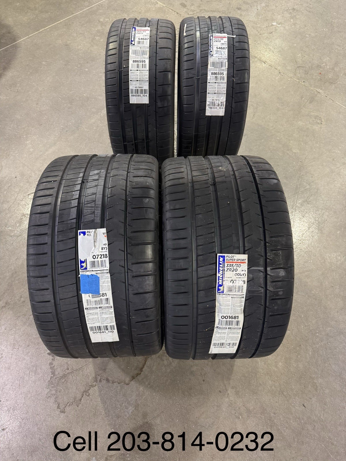 Porsche Carrera GT Tires