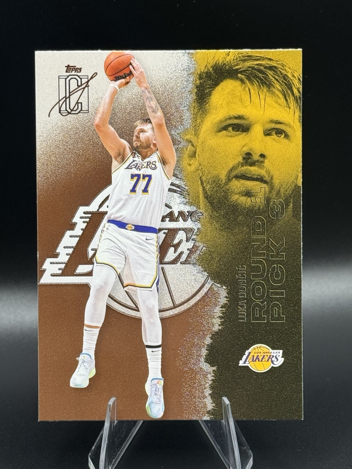 2025-26 Topps Signature Class Luka Doncic Bronze SP #83 Lakers