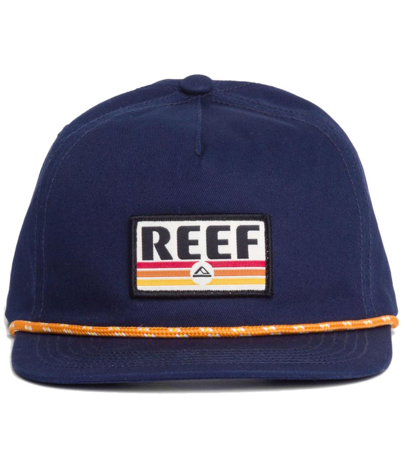 Reef Mens Newbury Patch Logo Baseball Cap Blue One Size 4490₽