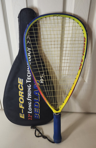 E-Force Bedlam 195g 22" Racquetballschläger Kohlefaserrahmen mit Koffer
