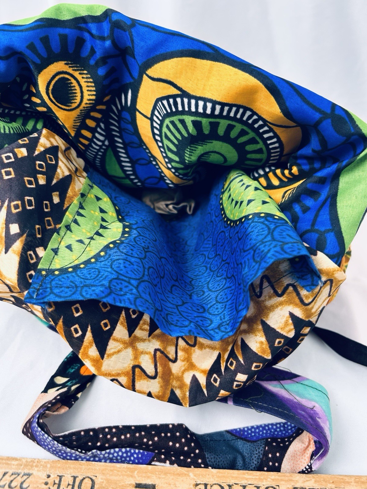 Handmade Patchwork Ankara African Print Tote Bag … - image 8