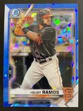 Heliot Ramos 2021 Bowman Chrome Sapphire Edition San Francisco Giants #BCP-69
