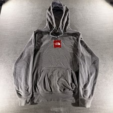 The North Face Hoodie Mens Large Gray Good Re...