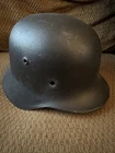 Vintage WWII German M40 Military Helmet Shell Reissue? Reproduction? Eagle