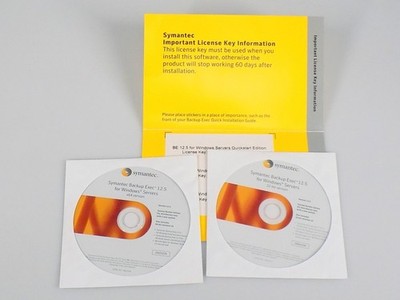 Symantec Backup Exec BE 12.5 for Windows Servers 32-bit and 64-bit Version