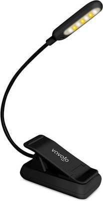 VAVOFO Rechargeable Reading Light, 7 LEDs with 9 Color Temperature 9 Brightness 