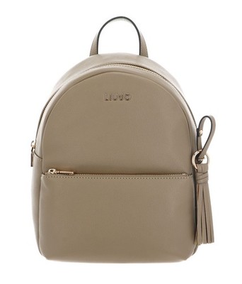 LIU JO Cirry ECS Backpack M Rucksack Freizeitrucksack Rucksack Mud taupe Neu