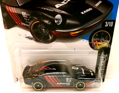 2017 HOT WHEELS 1:64 HW NIGHTBURNERZ 3/10 BLACK NISSAN FAIRLADY Z
