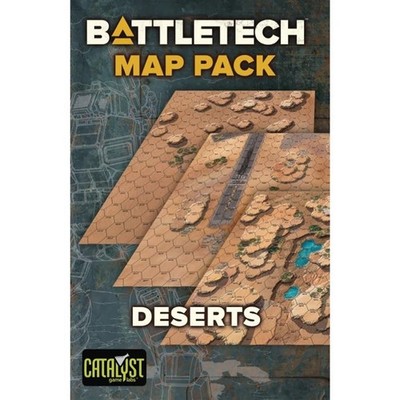 Battletech Map Pack Desert Englisch Mechs Roboter Spielflächen Spielkarten