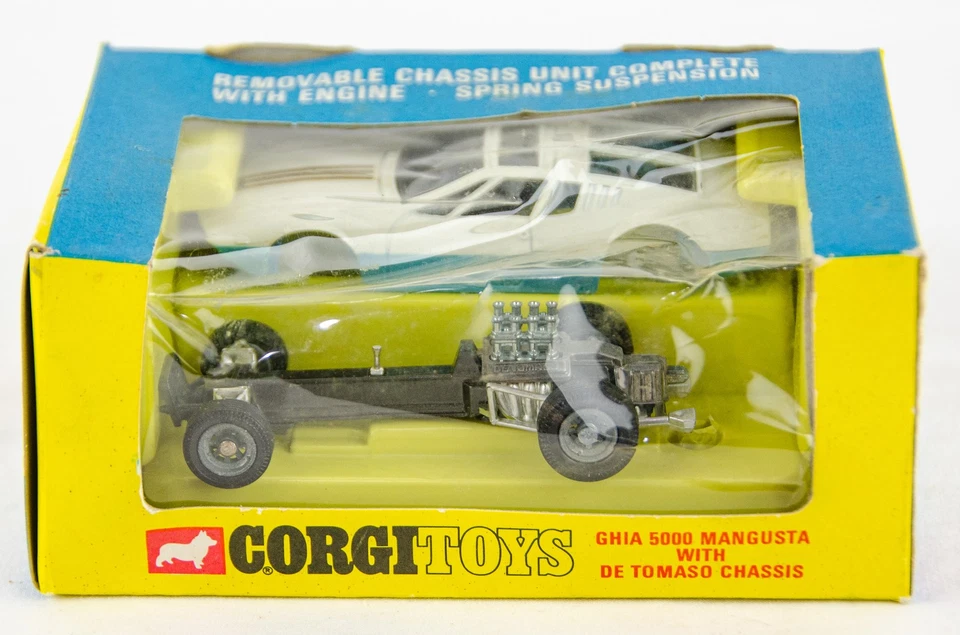 Corgi Toys Ghia 5000 Mangusta Tomaso Diecast Model Car 271 - Image 2 of 4