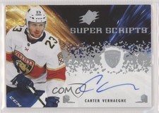 2021-22 SPx Superscripts Carter Verhaeghe #SS-CV Auto 0ze5