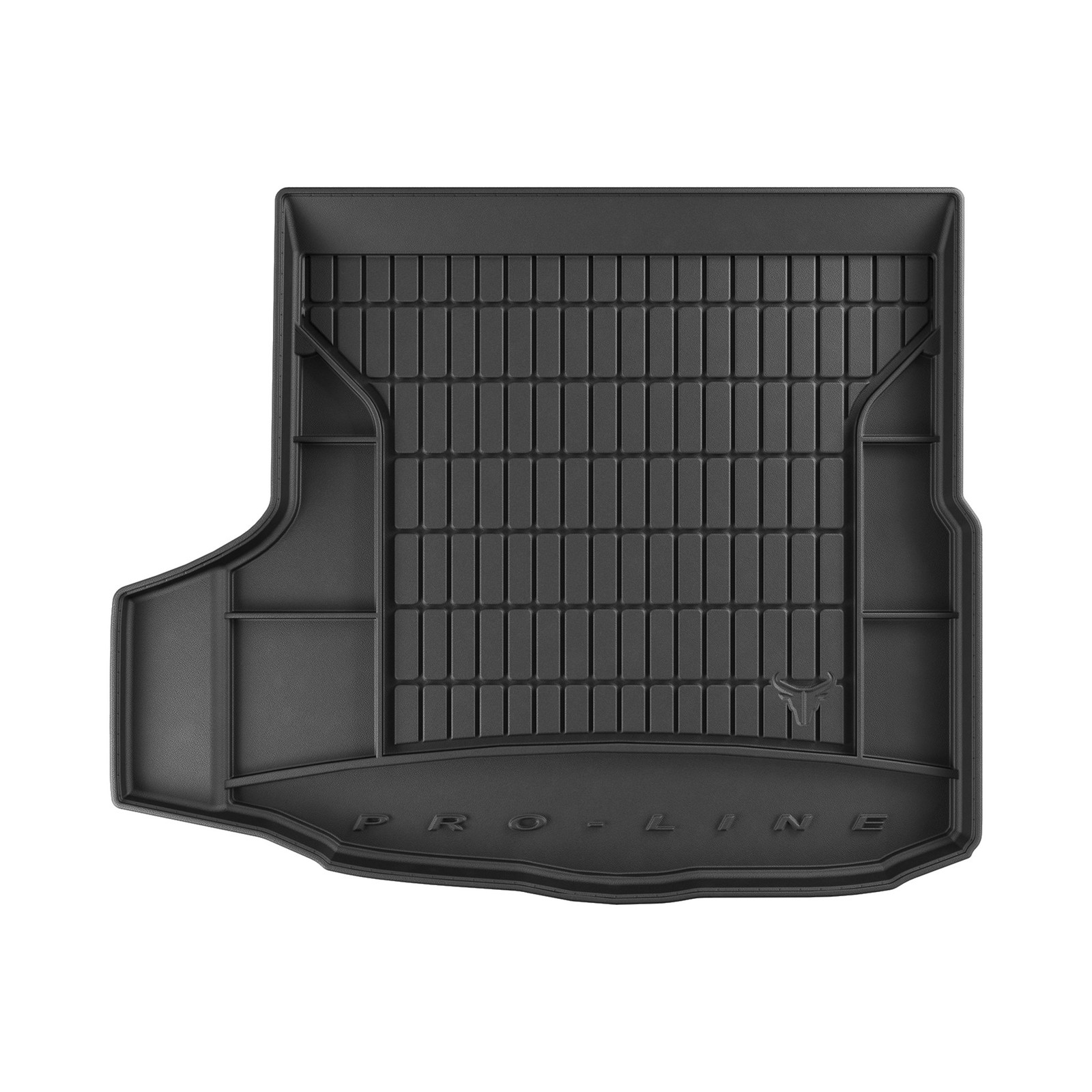 Tapis de coffre pour VW Arteon étanche en TPE noir avec bords hauts anti-débordement