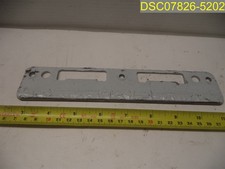Qty= 10: Deadbolt Strike Curved Lip 316 Stainless Steel 8 13/16" x 1 3/4" x 0.10