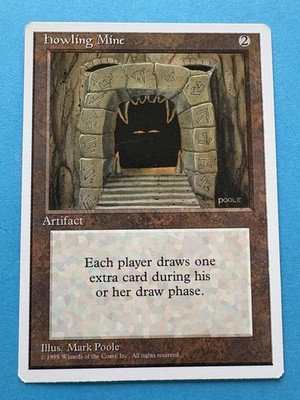 Howling Mine - MTG Alternate 4th Edition - Magic LP