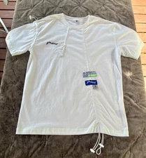 Ader Error Slash String Tee White- Space Invaders- Size A1- EUC