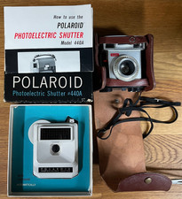 Lot 2 Vintage Film Cameras POLAROID Photoelec...