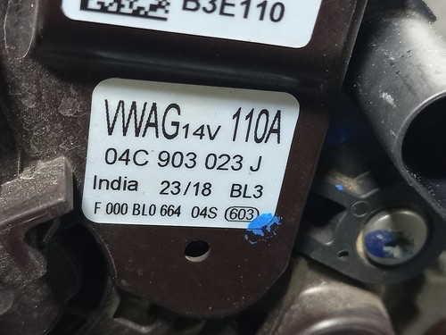 VOLKSWAGEN UP Alternator 2011-2024 1.0L CHYA - Picture 4 of 9