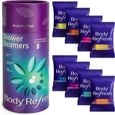 Natural Essential Oils Shower Steamers 8 Pack Aromatherapy Shower Bombs for