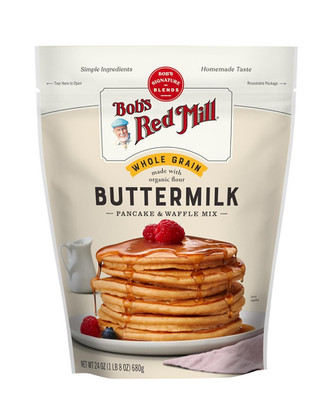 Organic Buttermilk Pancake & Waffle Mix, 24 Oz (Pack of 1) - Organic, Kosher, Pa
