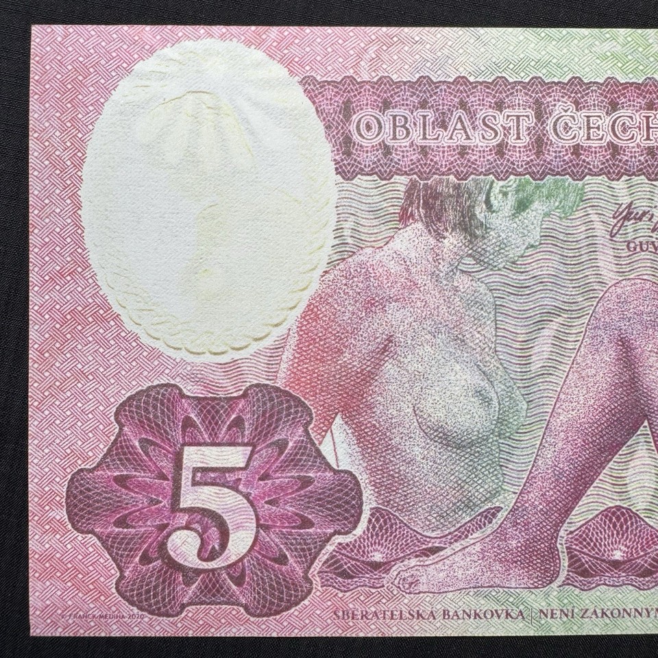 Czech 5 & 10 Korun Fantasy Polymer Banknotes 2 Note Set 2020 Bohemia | eBay