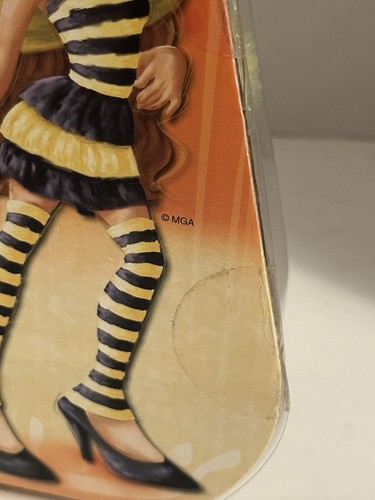 MGA 2007 Bratz Costume Party Yasmin Bumble Bee Doll & Hair Piece NEW NRFB - Picture 4 of 6