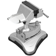 Aluminum Alloy Workbench Vise with 360 Rotation for Smooth Installation