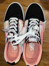 Size 8 - Vans Ward Salmon Tie Dye W