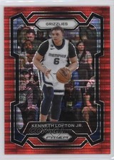 2023-24 Panini Prizm Red Seismic Prizm 166/299 Kenneth Lofton Jr #79 01sb