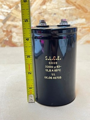GE Medical Senographe Parts Capacitor SLCE C039 33000µF 33000uF
