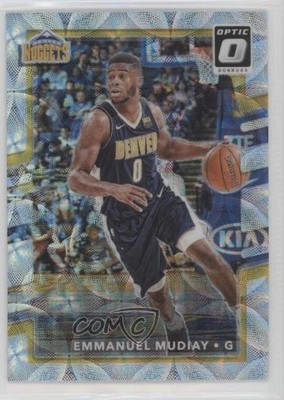 2017 Panini Donruss Optic Premium Box Set Prizm 70/249 Emmanuel Mudiay #40 4t6