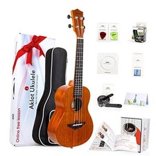 Concert Ukulele, Ukelele Solid Mahogany 23 inch for 23 Inch Concert Acoustic