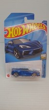 2021 Hot Wheels 2020 CORVETTE in BLUE. HW FACTORY FRESH 3/10 Long Card New HCW39