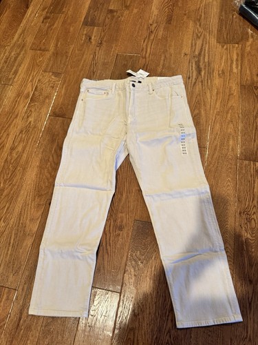 American Eagle Orig Straight Easy Flex Original Straight Light Faded Gray 38x32