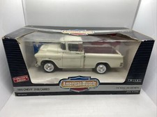 Ertl American Muscle 1:18 Die Cast 1955 Chevrolet Cameo 3100 Pickup Truck w/box
