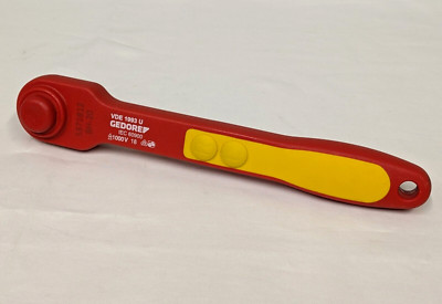 Gedore VDE 1993 U Fully Insulated 1000V Reversible Ratchet 1/2'' Drive