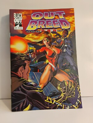Out Breed 999 # 2,3,4,5 (Blackout Comics,1992) All VF/NM